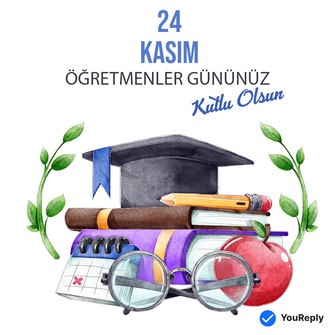 Bize bilgiyle dolu yarınlar sunan  öğretmenlerimizin kıymetini bir günle sınırlamak zor, ama bugün hepsine özel bir selam gönderiyoruz.

Sevgi ve saygıyla, tüm öğretmenlerimizin Öğretmenler Gününü kutlarız. 📚💙 #ÖğretmenlerGünü #Minnettarız #24KasımÖğretmenlerGünü