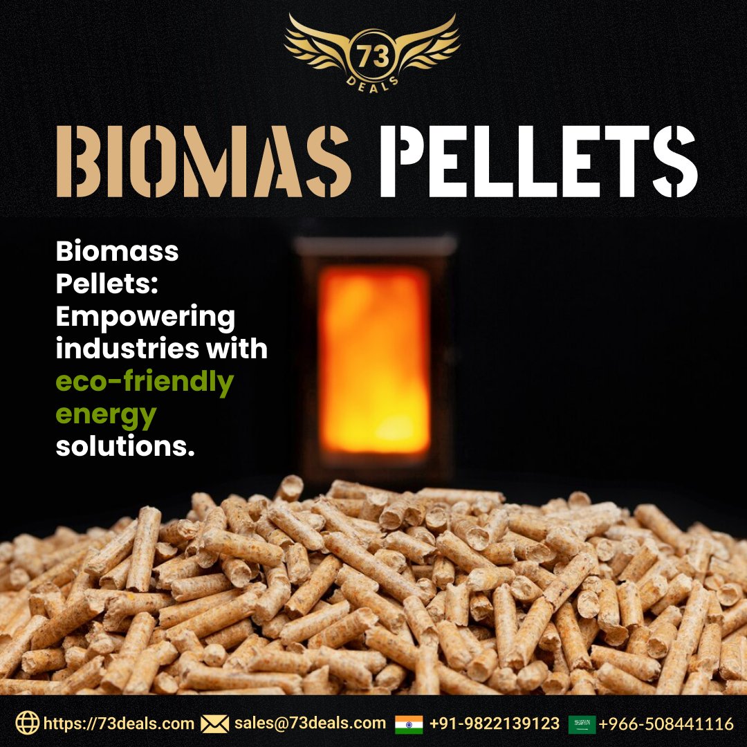 73Deals's tweet photo. 💥 Ignite your passion for eco-friendly living! Our premium #woodbiomasspellets are the perfect blend of #quality and sustainability. Whether you're heating your #home or fueling #industrial processes, choose the best for a cleaner tomorrow. 🌿💡
🌐 https://t.co/smIZElylpy https://t.co/HUVHGlIvzK