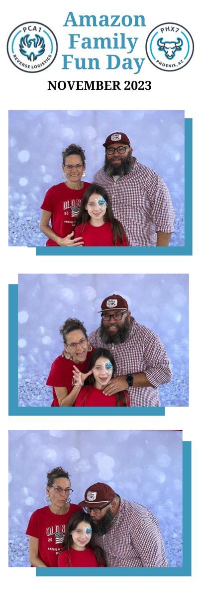 Unleashing Fun at #AmazonFamilyFunDay 2023! 🎉 Photoristic's photo booth magic turned moments into memories at this year's event. ☎+1 (602) 585-4854 or visit - photoristicpb.com for more details 💯 #PhotoristicCapture #JoyfulClicks #PhotoristicPhotoBooth