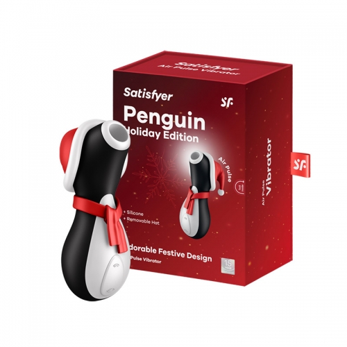 official_libi's tweet photo. SATISFYER PENGUIN
HOLIDAY EDITION  🐧🎅🏼

새티스파이어 인기 제품 펭귄이
홀리데이 에디션으로 돌아왔어요!
크리스마스 준비해볼까.. ❤