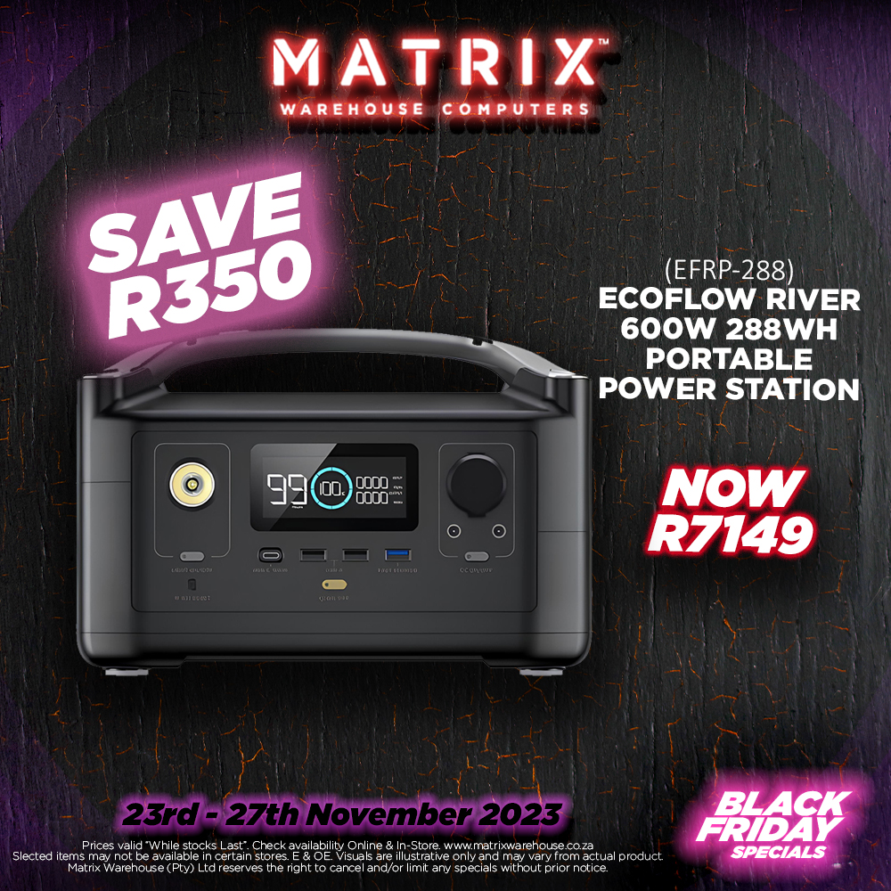 MatrixWarehouse's tweet image. DON&apos;T MISS OUT ON THESE BOUNTIFUL BLACK FRIDAY DEALS, VALID UNTIL THE 27TH OF NOVEMBER

Find the entire promotional pamphlet over at matrixwarehouse.co.za/promotions/
.
.
.
.
.
#BlackFridayDeals #Matrixwarehouse #computertechnology #SaveBig #limitedsale #SuperSpecials