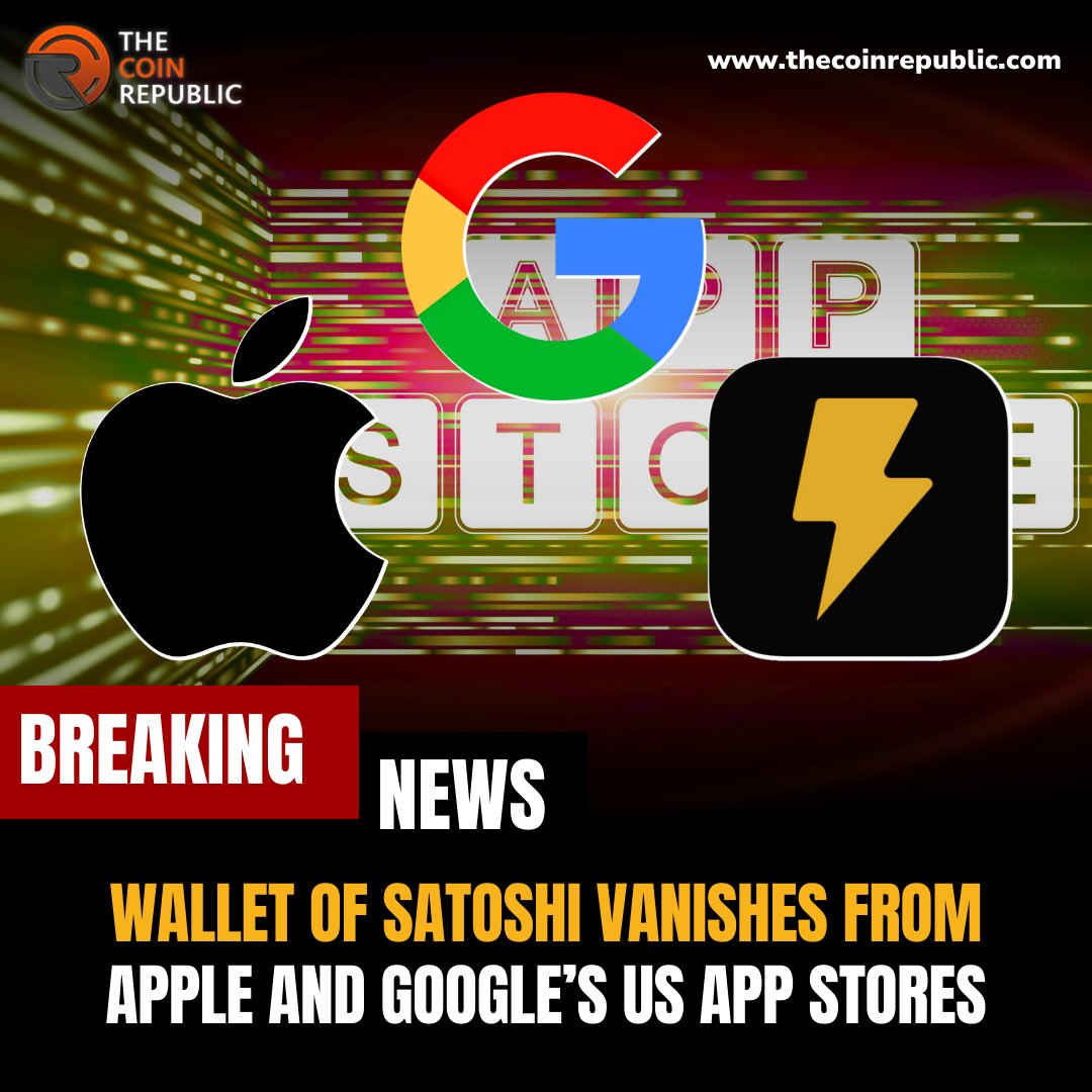 The Wallet of Satoshi (WoS) app is no longer available for download on the Apple App Store or Google Play Store in the United States.
#WoS #walletofsatoshi #AppleAppStore #GooglePlayStore