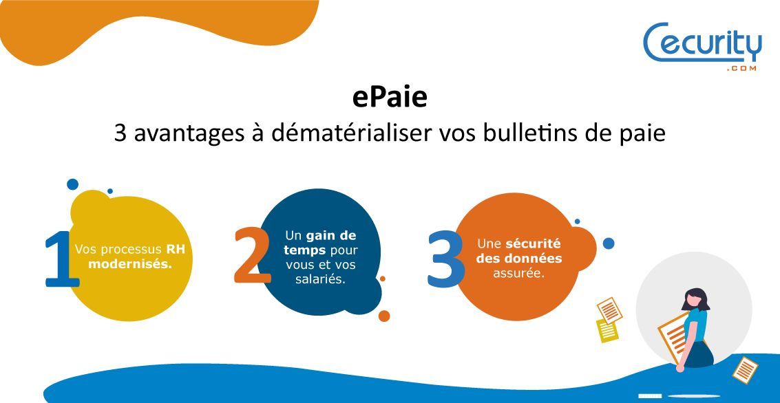 [#ePaie 💻] La plateforme de dématérialisation Cecurity.com vous permettra de gagner du temps pour le traitement et la distribution des bulletins de paie.

Découvrez l'offre ePaie et ses avantages : buff.ly/3CYA4Py 
#Cecurity #dématérialisation