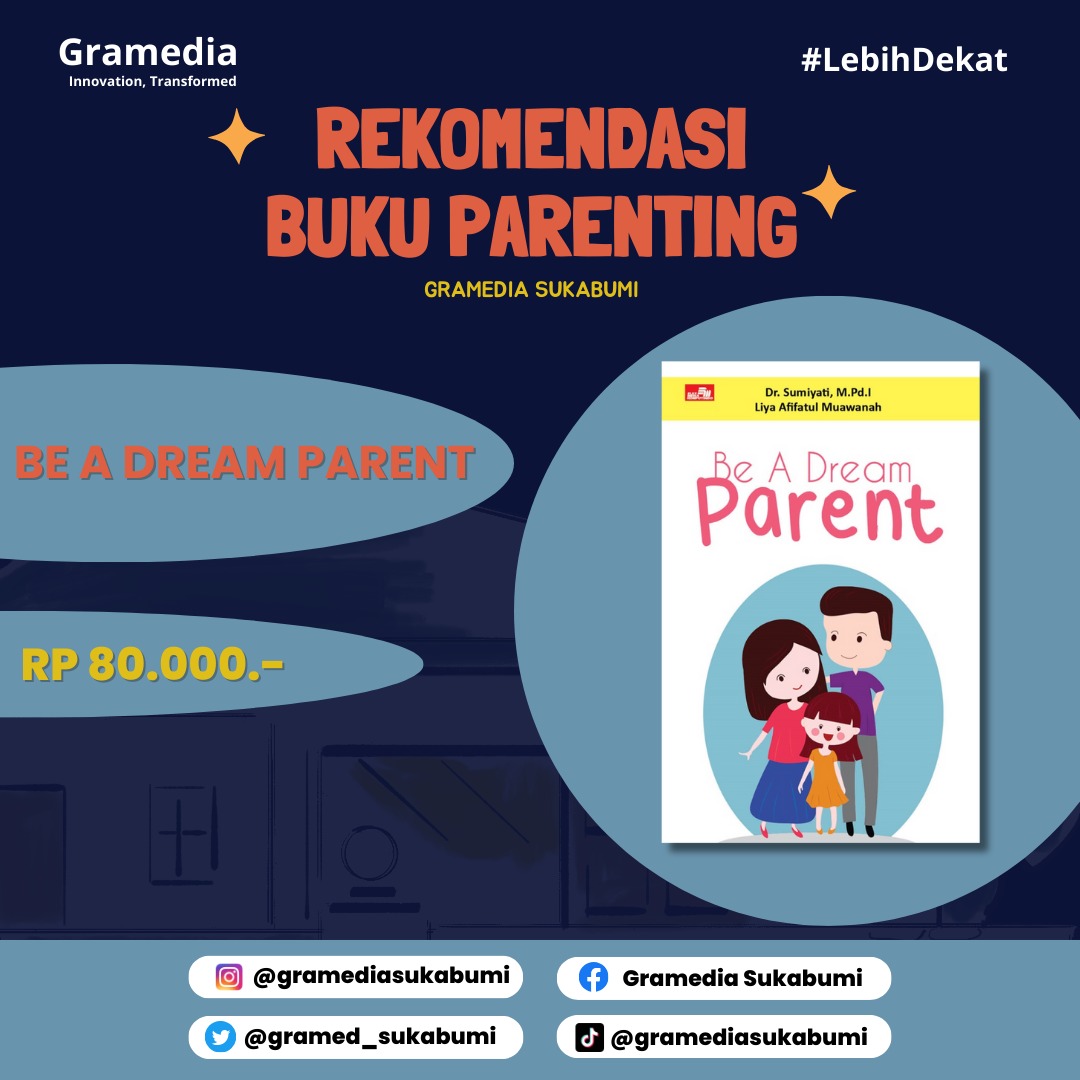 Gramed_Sukabumi's tweet photo. Rekomendasi Buku Parenting yang WAJIB Orang Tua Punya nih🥰..
Tentunya kita ingin si kecil tumbuh lebih baik daripada diri kita sendiri. Kita ingin anak-anak berperilaku baik, berprestasi, dan menjadi orang yang sukses.
Yuk segera miliki bukunyaa🤗✨
#gramediasukabumi #parentng https://t.co/MEolFhVJeH