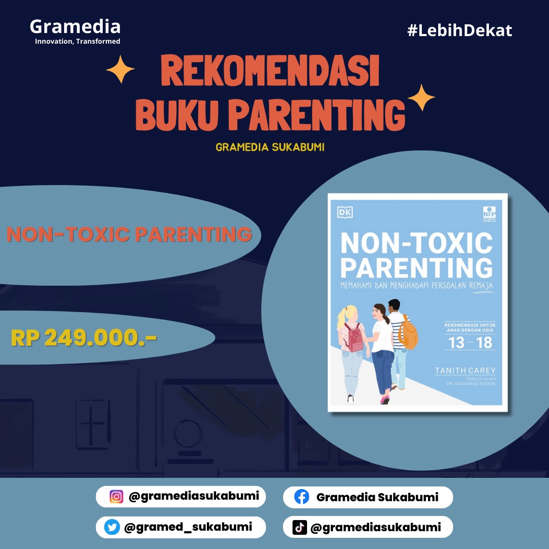Gramed_Sukabumi's tweet photo. Rekomendasi Buku Parenting yang WAJIB Orang Tua Punya nih🥰..
Tentunya kita ingin si kecil tumbuh lebih baik daripada diri kita sendiri. Kita ingin anak-anak berperilaku baik, berprestasi, dan menjadi orang yang sukses.
Yuk segera miliki bukunyaa🤗✨
#gramediasukabumi #parentng https://t.co/MEolFhVJeH