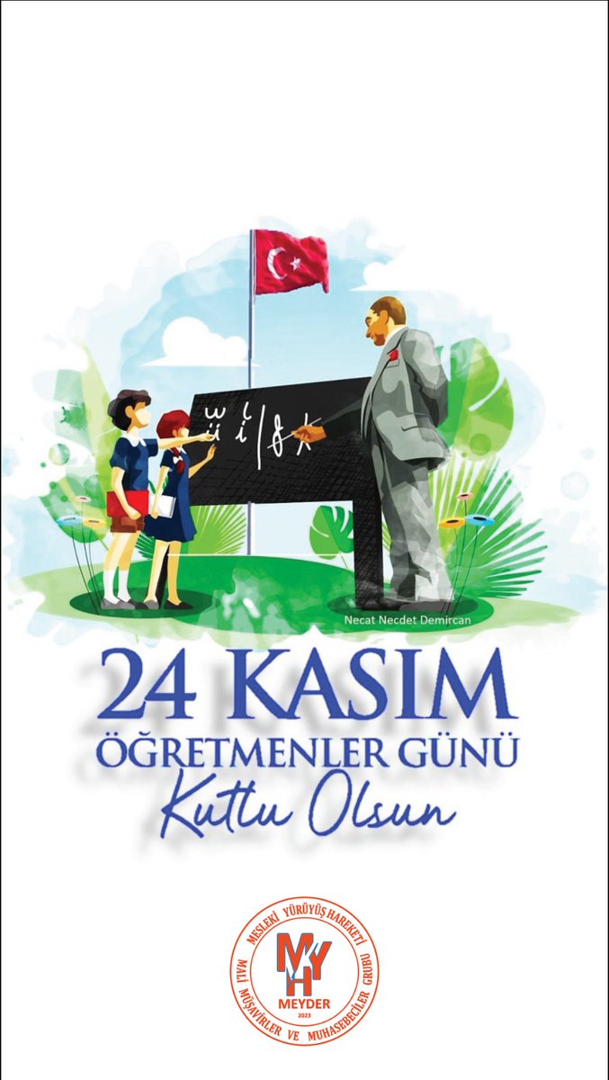 Öğrenmeden büyünmez, öğretenenin hakkı ödenmez. Başöğretmen Mustafa Kemal Atatürk başta olmak üzere tüm öğretmenlerimizin #24KasımÖğretmenlerGünü kutlu olsun.