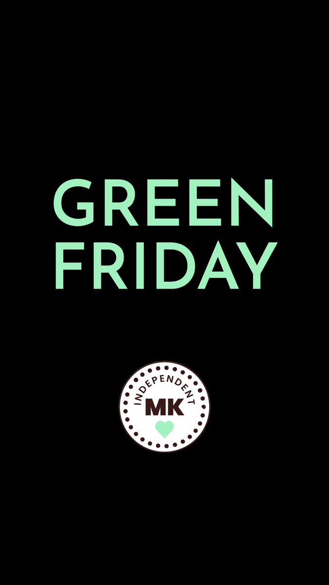 indiemk's tweet photo. Reintroducing Green Friday..

Things to consider about Black Friday deals:

Do you really need it?

Buying things that might be considered to be a great deal might not actually get any use once bought which contributes to a throwaway culture and an increase in landfill waste. 1/3 https://t.co/zUjzTP8UIa