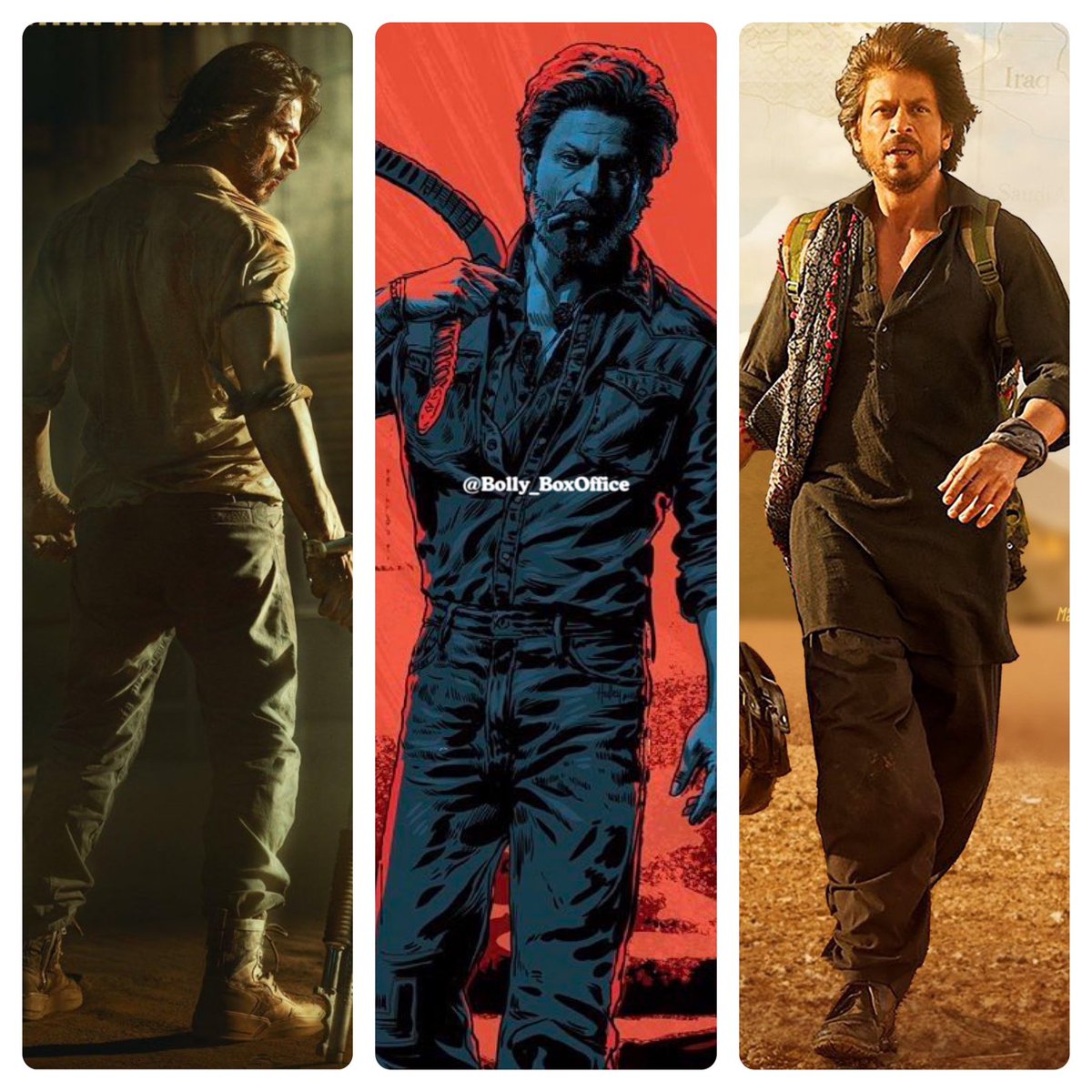 Bolly_BoxOffice's tweet photo. 2023 only belongs to #ShahRukhKhan..

⭐️#Pathaan - ATG , ALL TIME BB
⭐️#Jawan - ATG , ALL TIME BB
⭐️#Dunki - POTENTIALLY ATBB

2023 will always remember as the greatest of all time domination by an actor in a single calendar year. @iamsrk #SRK https://t.co/JOgwQ9mfmP
