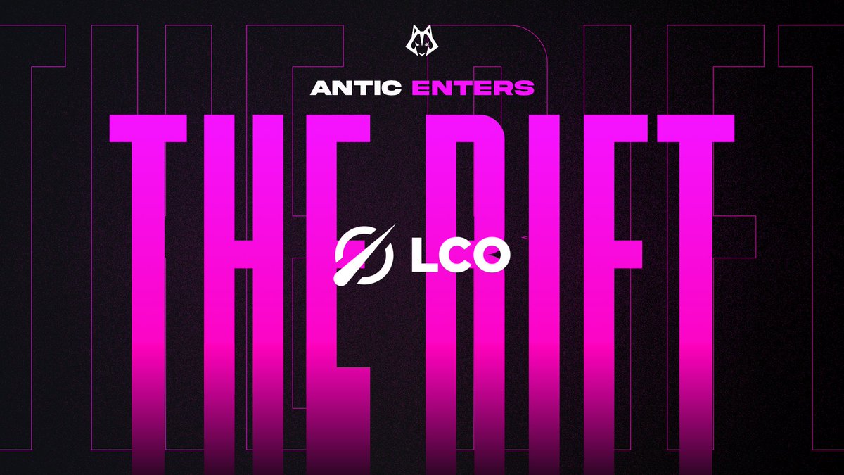 AnticESC's tweet photo. It’s time to enter The Rift! 

Antic Esports has purchased the @Pentanet @LCO slot, paving our way into the League of Legends scene once again.  

Read more: https://t.co/g7ay02C8Wh 

#AnticArmy https://t.co/Lr3e0FahFx