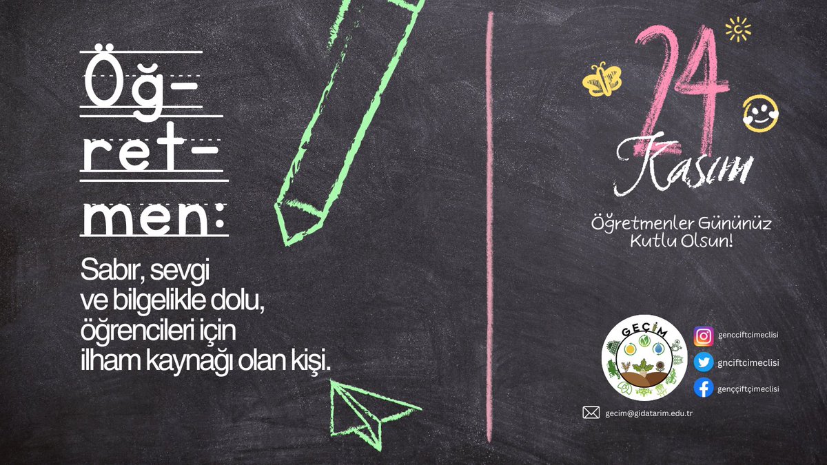Bugün, ilham veren, yol gösteren ve bizlere değer katan öğretmenlerimizi kutluyoruz.
#eğitiminkahramanları #öğretmen