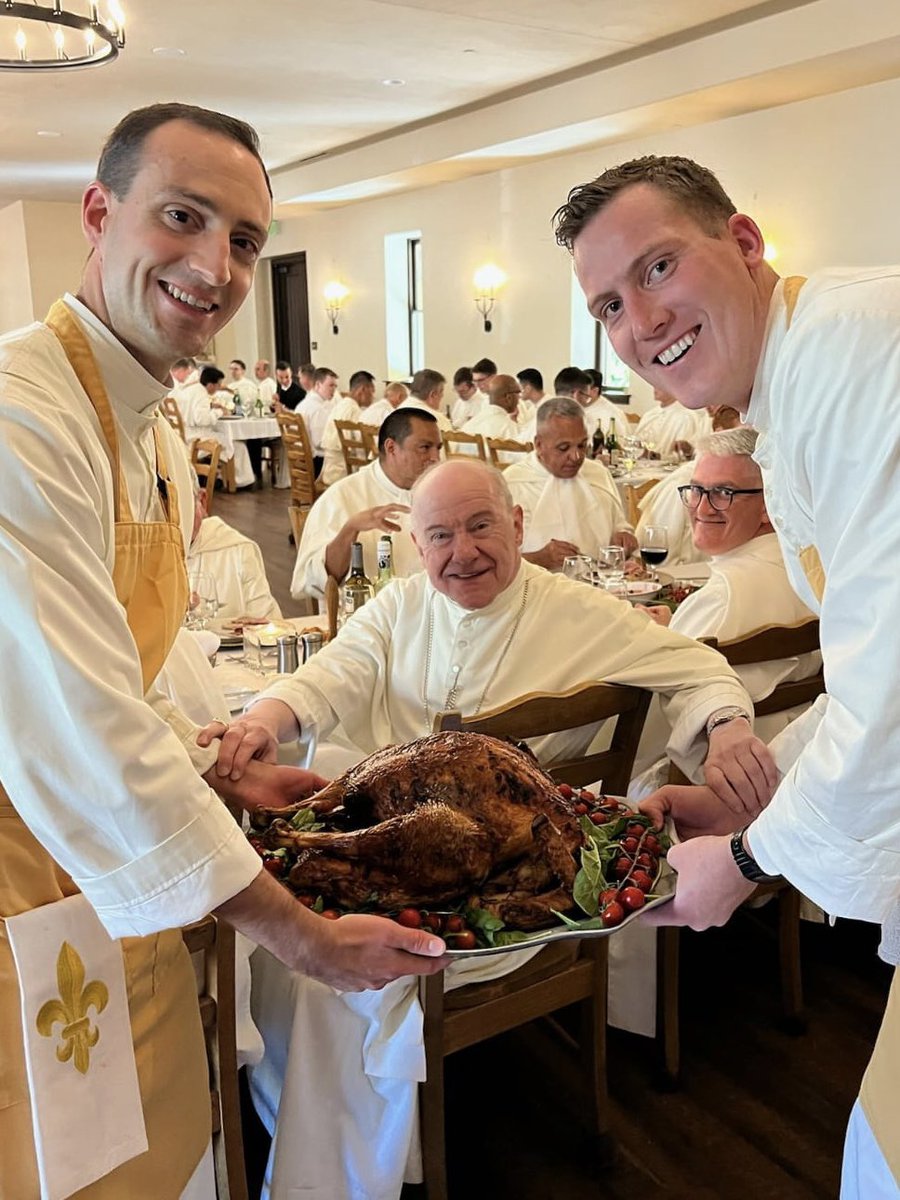 stmichaelsabbey's tweet photo. Happy Thanksgiving from St. Michael’s Abbey! https://t.co/HhnGOzSo2s