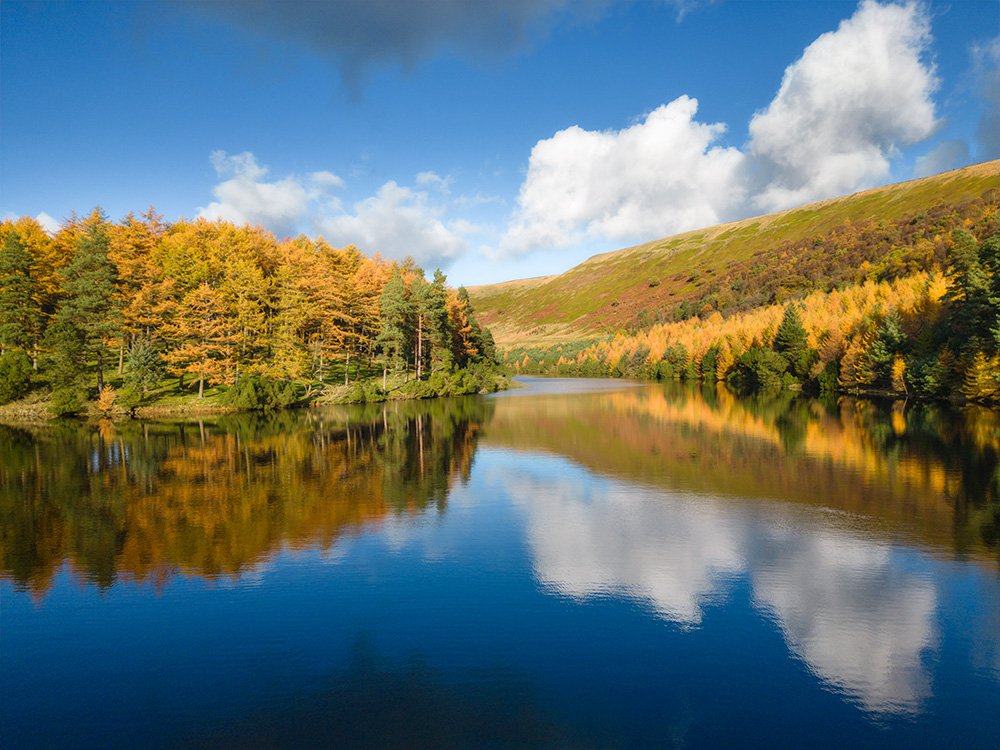 Amazing colours in the Peak District a few weeks ago. Shot on a DJI Mini 3 Pro. #photography #drone #DJI