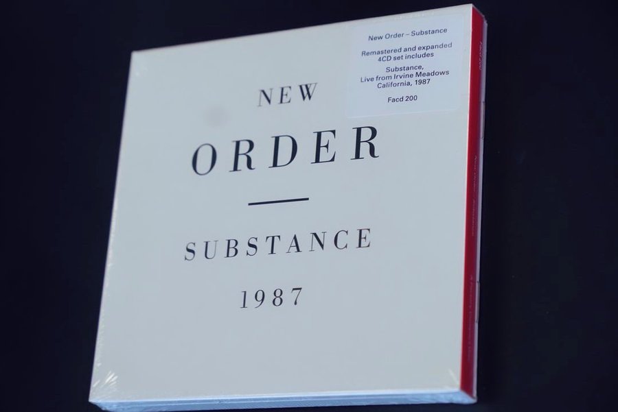 HIDEO_KOJIMA on X: Bought NEW ORDER SUBSTANCE 4CD set REMASTERED