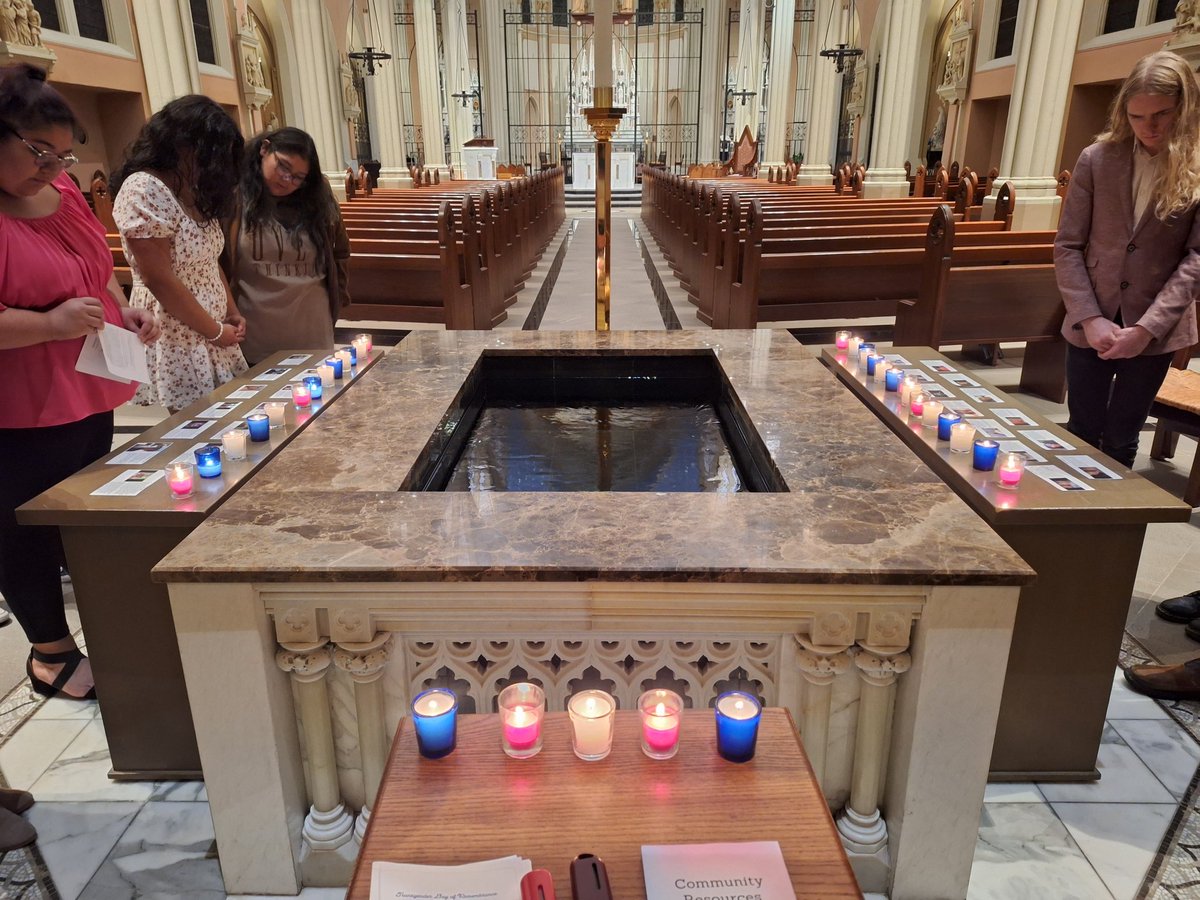 Our Trans Day of Remebrance vigil. Thank you to everyone who came to pay their respects.