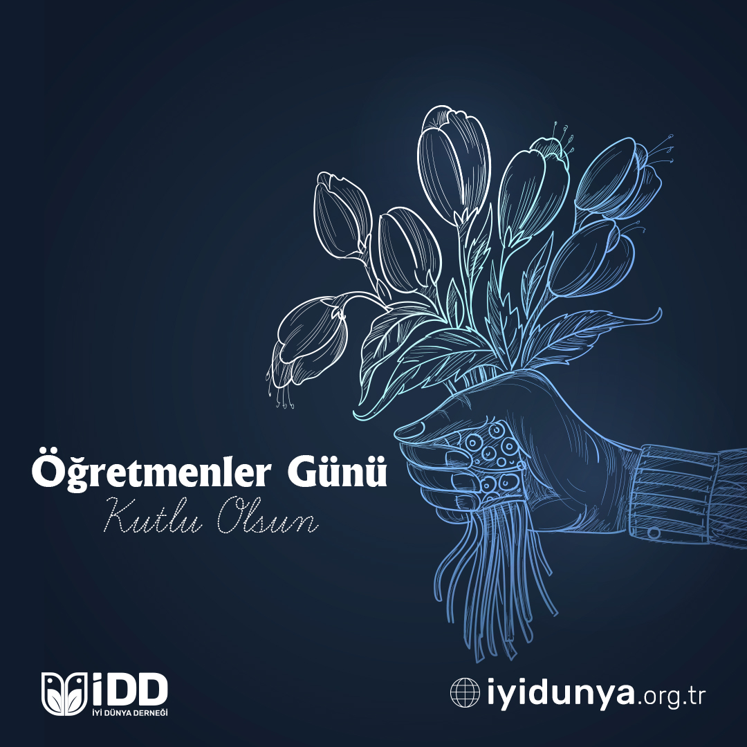 Tüm öğretmenlerimizin ve öğretmen adaylarının 24 Kasım Öğretmenler Günü kutlu olsun.
#İDD 
#oğretmenlerGuenuekutluolsun 
#öğretmenlergünü 
#23Kasım