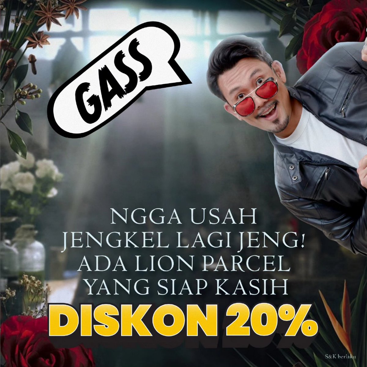 lionparcel_'s tweet photo. Tenang Jeng, udah ngga perlu Jengkel lagi 😇,
karena sekarang ada #LionParcel yang bisa kasih Diskon 20% #GASS kalo Jeng Yah kirim paket di bawah 1Kg pake #REGPACK atau paket di bawah 10Kg pake #BIGPACK 🤏🏻😎🫰🏻

#BeraniDiandelin #JengYah #GadisKretek #DennySumargo https://t.co/xEAXQAkbDQ