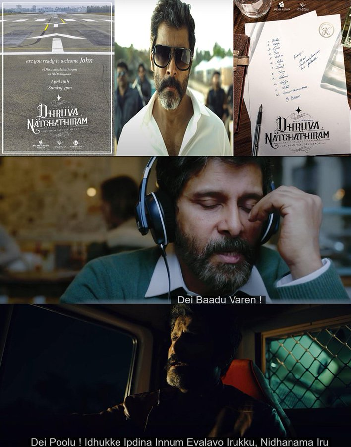 #DhruvaNatchathiram Not Released Today 

2 New Songs by #HarrisJayaraj Out 🎼

#Arugil- youtu.be/TxQhX0N0oac

🎤#Hariharan #TanviShah 🖋️#Thamarai
--
#PartOfMe- youtu.be/PJX2C_y5T5M

🎤#GirishPradhan 🖋️#Aira

Movies in Cinemas positively by Next Month