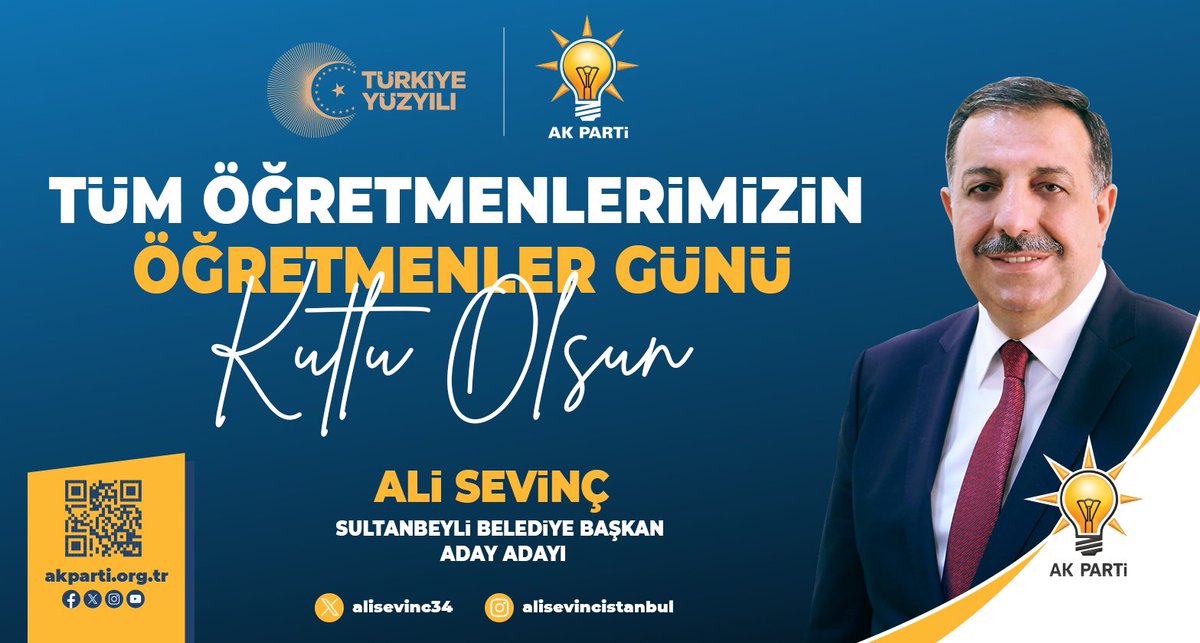 alisevinc34's tweet photo. “Öğretmenlerimiz, sadece ders veren değil, aynı zamanda hayatımıza anlam katan rehberlerimizdir.”

Başta şehit öğretmenlerimiz olmak üzere geleceğimizin şekillenmesinde büyük rol oynayan değerli öğretmenlerimizin 24 Kasım #ÖğretmenlerGünü kutlu olsun. 
#HayırlıCumalar https://t.co/lQOMsmSnCP