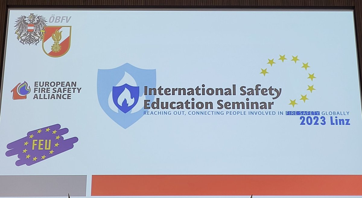 International Safety Education Seminar Day 2 just started. @ONNI_hanke @Sisaministerio @Palosuojelurah @SPPL_ry