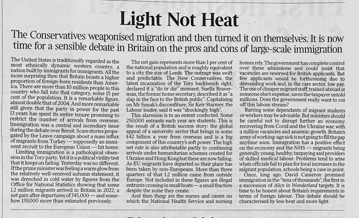 A good piece in the Times.