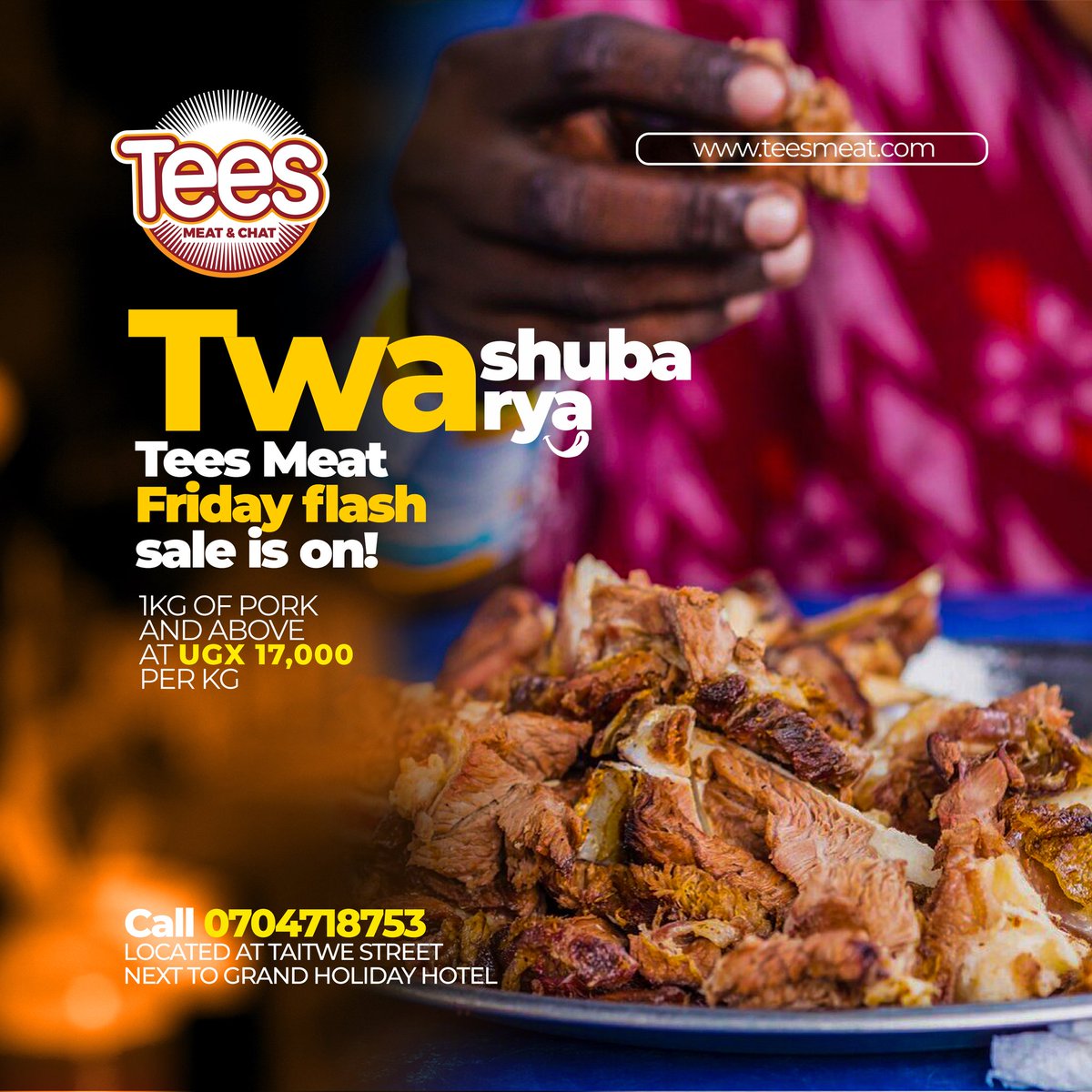 TGIF the offer is on today. Don't miss out on Friday flash