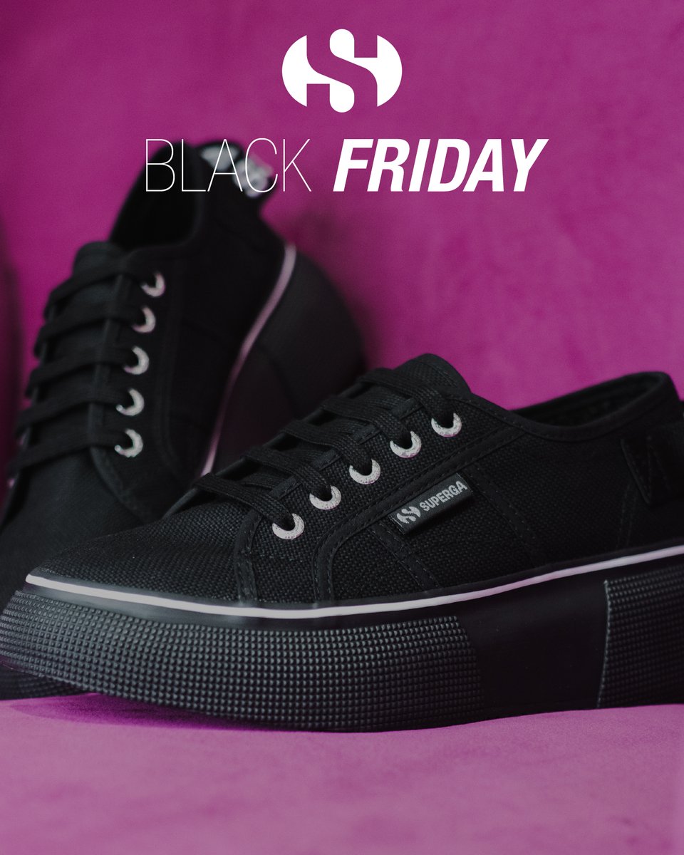 👟✨ SUPERGA BLACK FRIDAY ALERT! ✨👟Enjoy our exclusive 25% off sitewide offer and unbelievable discounts of up to 75% off selected styles in-store! Offers are valid until 27 November 2023!

#BlackFriday
#SupergaBlackFriday