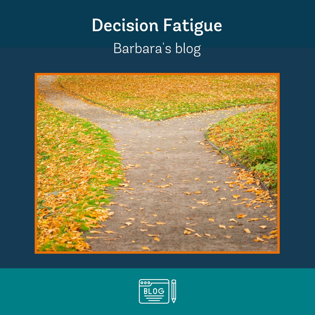 worklife_cent's tweet photo. "It’s been a busy few years. Actually, I feel like I have not drawn breath since forever, due to a number of things happening one after the other."

Read on here: https://t.co/5jVz9ymfu7

#WorkLifeCentral #WLC #Blog #ReadNow #Library #Decision Fatigue https://t.co/kXy4xpWVot