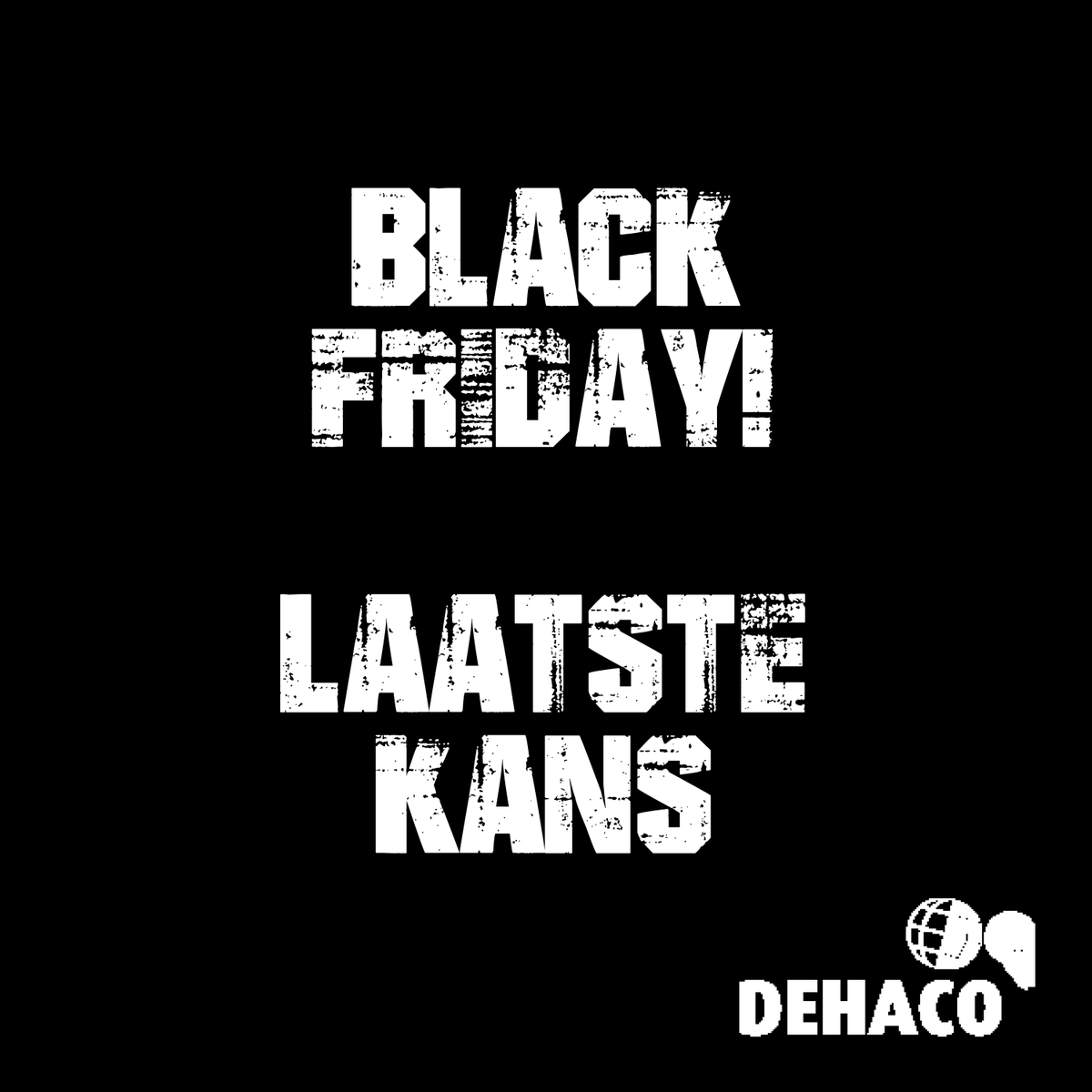 𝗟𝗮𝗮𝘁𝘀𝘁𝗲 𝗸𝗮𝗻𝘀 📣

Profiteer vandaag nog van onze Black Friday aanbiedingen! 
➡️Korting op safety producten.
➡️Voordeel op je keuring in februari &amp; maart.
➡️Vlak-en puntbeitels tegen een lager tarief. 

🔗: loom.ly/boe0sXM 

#BlackFridayWeek