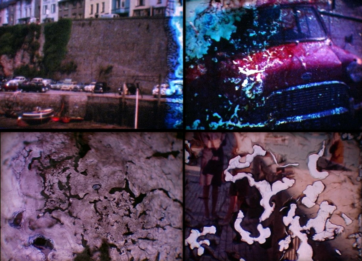 New experimental film, Picture Invasion, continues a run of shorts derived from naturally decayed standard 8mm home movies. A split-screen montage gathers together the disparate found footage sequences, enhanced by an electronic music soundtrack. youtu.be/rUSrk-mbiYs