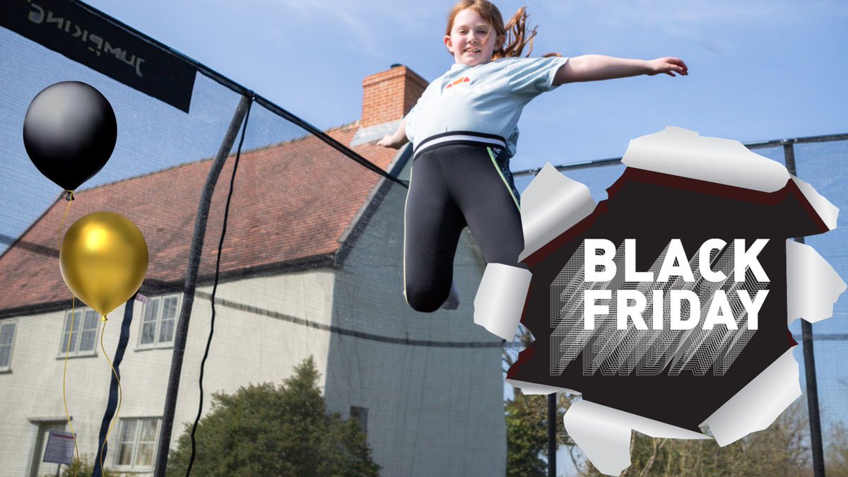 🖤 Happy Black Friday 2023🏷️

Discounts of up to 50% off on selected products!!!

#BlackFridayOffers #JumpKing #JumpKingTrampolines #JumpKingFriends