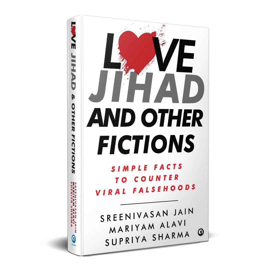 It's here!

For the past two years, <a href="/sharmasupriya/">Supriya Sharma</a>, <a href="/MariyamAlavi/">Mariyam Alavi</a> and I worked on a book that investigates -- and debunks -- the key viral conspiracies of the Hindutva ecosystem. Thrilled to announce it's arrival. 
 
Pre-order link: bit.ly/3QQehPh <a href="/AlephBookCo/">Aleph Book Company</a>