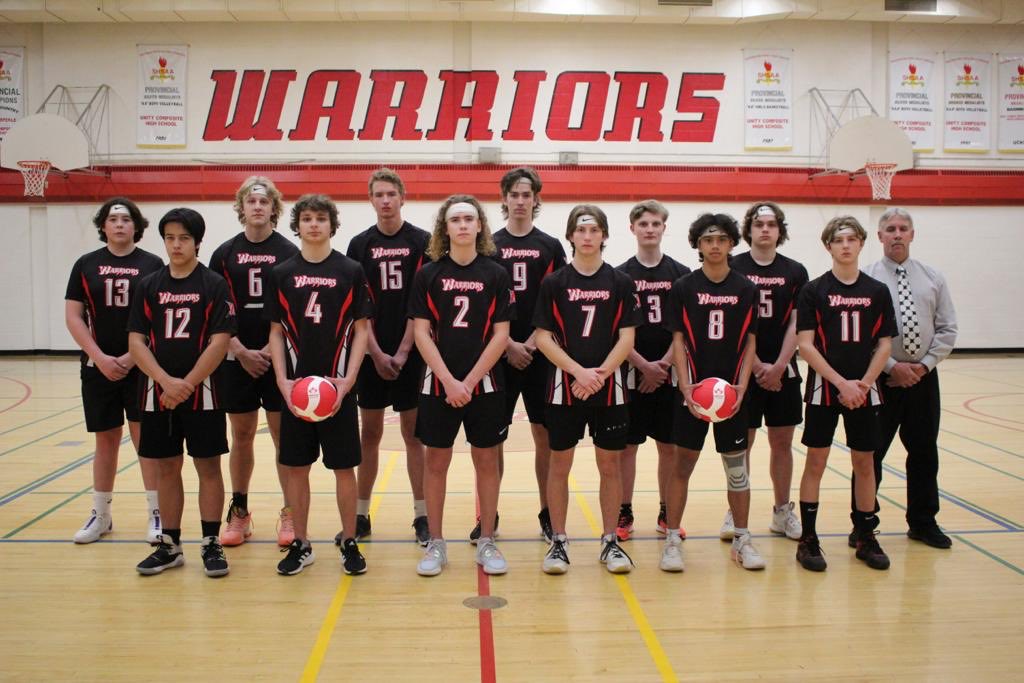 Today is the big day.  These Warriors are prepared for battle.   An army of Warrior volunteers and a dedicated Warrior staff is ready to welcome our guests to 3A provincials.    I am grateful for all their support.  #warriorvolleyball