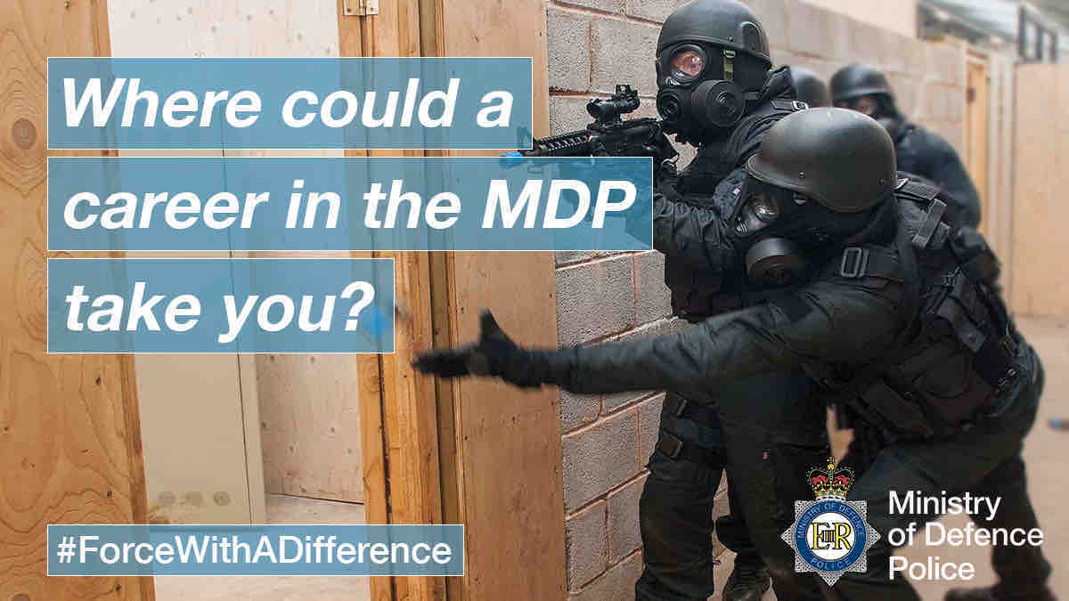 MODPolice's tweet image. After you’ve completed your training and probation with us, you’ll have opportunities to further progress into our other specialist policing roles.

Find out where a career with the MDP could take you ➡️ mod.police.uk/our-specialist…

#WeAreRecruiting #JoinMDP #ForceWithADifference