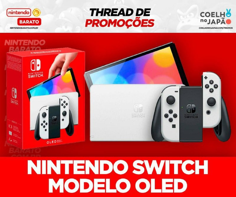 Coelho no Japão 🇯🇵🇧🇷👾⛩ - Conteúdo Nintendo on X: Nossa super Thread  de Consoles em Promoção! O cupom CANALTECH200 acabou! Mas calma que tem  outra pra vc usar no lugar: OFERTA200 Veja