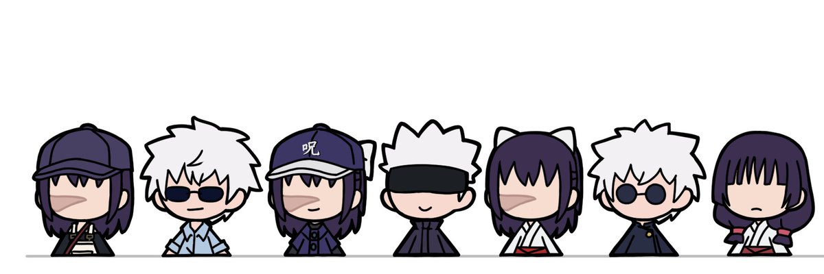 五歌
排排站，少一个五但是放不下了…