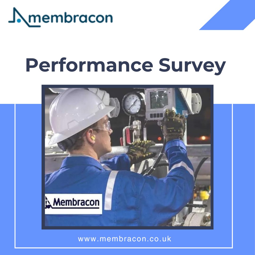 Membracon offers on-site performance surveys to monitor the performance of your equipment and systems. It allows you to track your systems and ensure that they are operating to their fullest capability.#performance #water #waterindustry