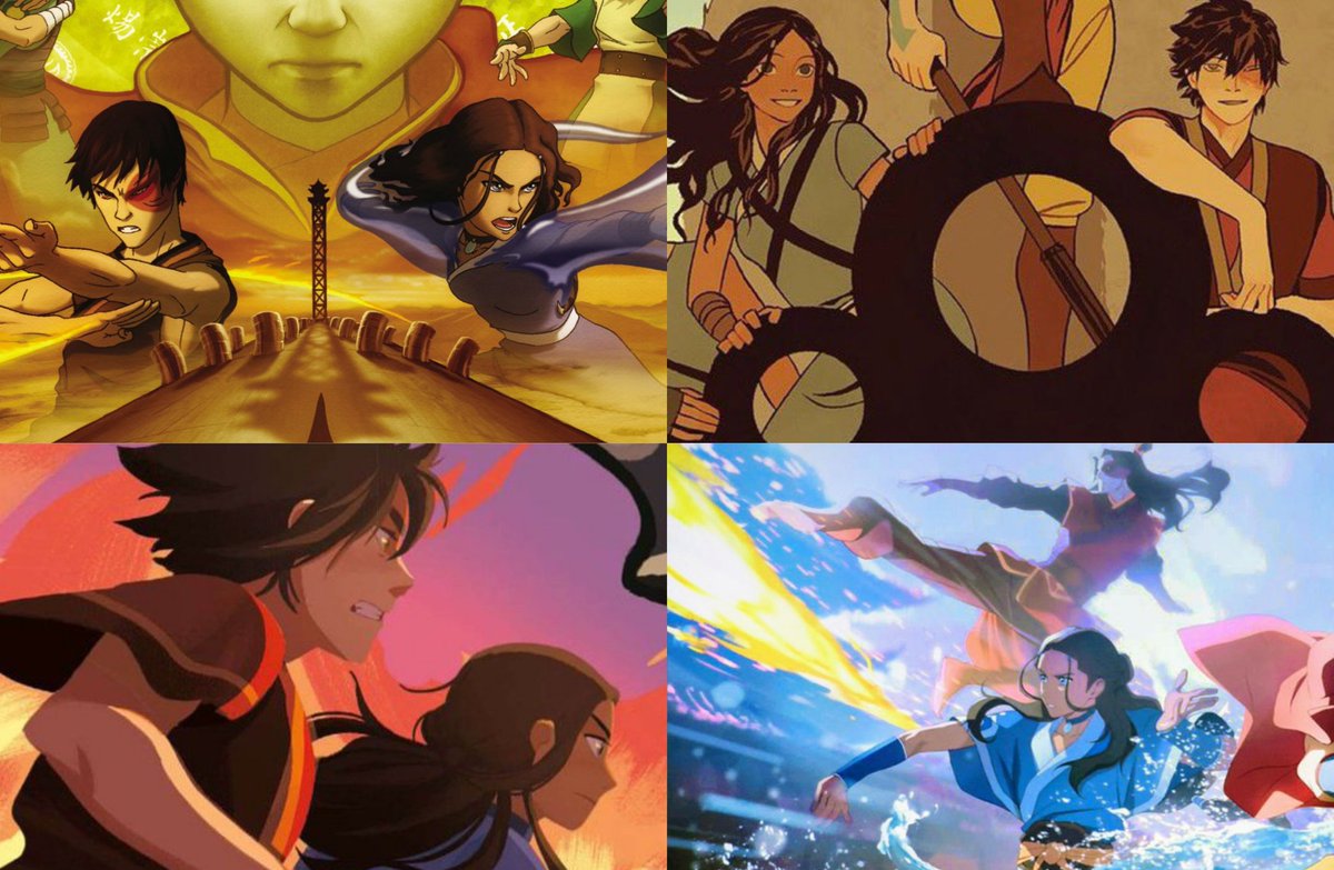 — #zutara content in every avatar the last airbender material; a thread 🧵i