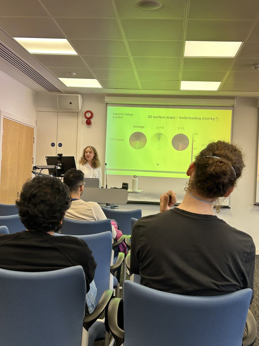 RV_Catalysis's tweet photo. So pleased to participate in this week’s TNZ seminar @ImperialTNZ in which @LucyVBarton presented a part of her PhD project on rotary adsorbers and their application in CO2 capture. Very interesting presentation! 
@Petit_Group 
@rosteadys https://t.co/RoNtmgMPSJ