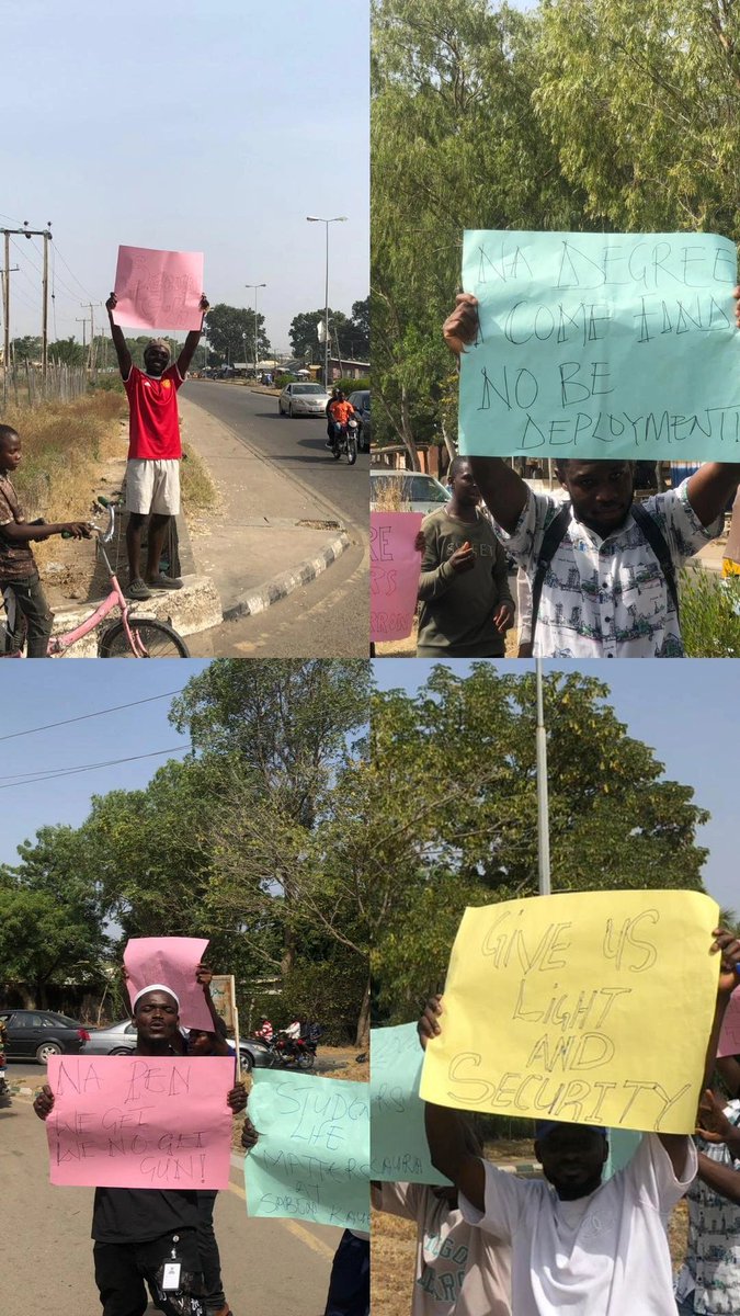 atbubstudents's tweet photo. From Sabon Kaura to the Government House, we walked, united in our plea for safety and security. Our voices were heard, our demands acknowledged. Together, let's ensure a safer community for all affected by these robberies. #SafetyForStudents #CommunityUnity https://t.co/cjSB61OZnq