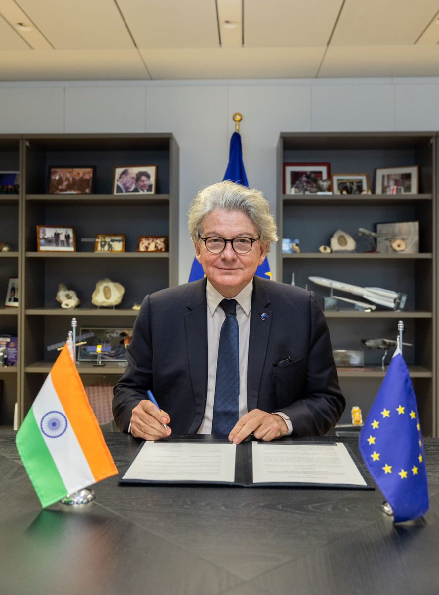 MoU signed between India and EU to deepen cooperation on semiconductor ecosystem and enhance resilience in semiconductor supply chain.