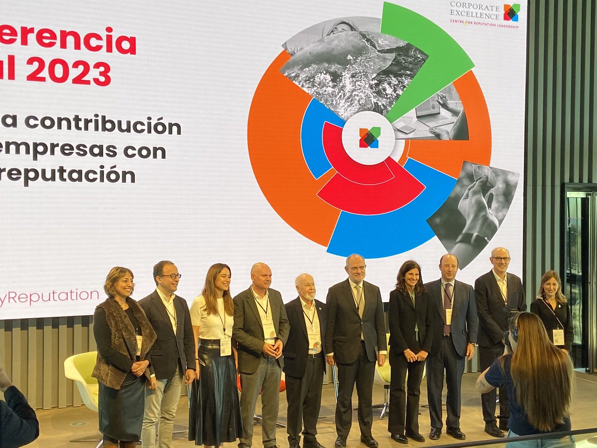 Aprendiendo en la #ConferenciaAnual de <a href="/CE4reputation/">Corporate Excellence</a> del ‘El rol y la contribución de las empresas con buena reputación' en <a href="/Cepsa/">XXXXXXXX</a> con <a href="/JuanLlobell1/">Juan Llobell</a> <a href="/aalloza/">Ángel Alloza</a>  <a href="/JManuelCendoya/">Juan Manuel Cendoya</a> <a href="/PuntodeFuga_ES/">Punto De Fuga</a> <a href="/Telefonica/">Telefónica</a> <a href="/santander_es/">Santander España</a> <a href="/Saidangarcia/">Saidashan</a> <a href="/clarafontang/">Clara Fontán (PhD)</a>