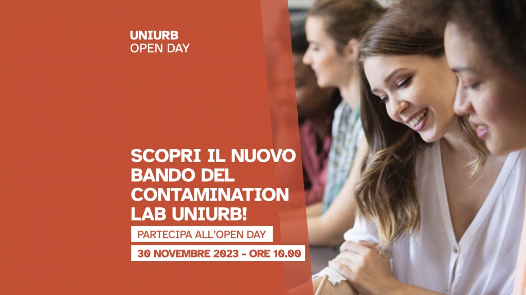 uniurbit's tweet photo. 🚀 CONTAMINATION LAB 💡
Giovedì #30novembre, alle 10:00, partecipa all'Open Day in presenza del #ContaminationLab: il laboratorio #gratuito, che facilita l’impresa, rivolto a studenti e studentesse #Uniurb!

🎯 Prenota il tuo posto all'evento 👇
🔍 https://t.co/2WKPpzVBGB https://t.co/ycJZyWXBP4