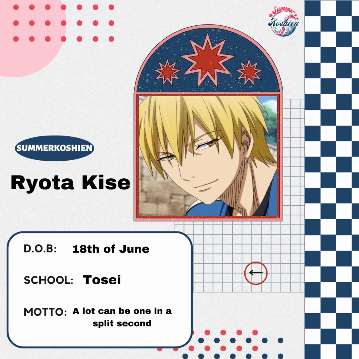 Ryota Kise. tweet media