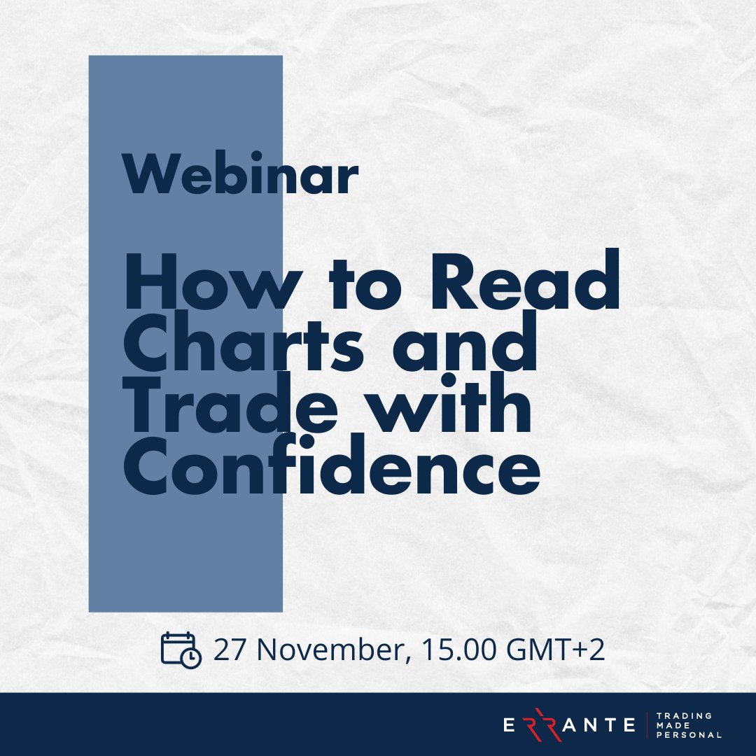 errante_global's tweet image. Join our one-hour webinar on Monday the 27th of November at 15:00 GMT+2.
You will learn technical analysis basics, including reading price charts, identifying patterns.
attendee.gotowebinar.com/register/65992…
#webinar #techincalanalysis #learnthebasics