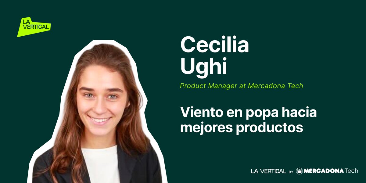 Chechi nos contará este sábado las claves para ir viento en popa hacia mejores productos ⛵

🎟 Últimas entradas disponibles en lnkd.in/dUwTSMJD