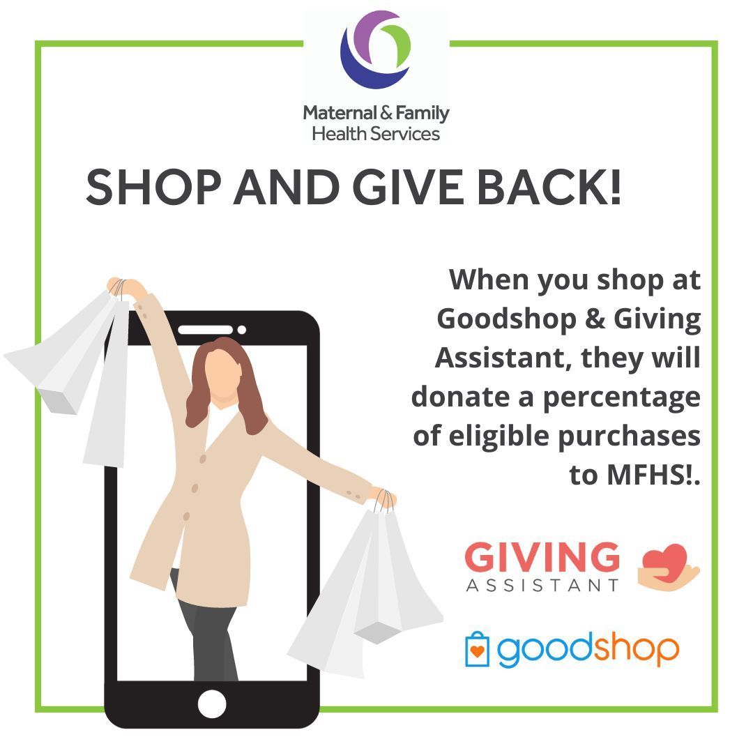 Did you know that when you shop Black Friday deals at buff.ly/2Ba9535, Giving Assistant &amp; Goodshop donate to MFHS? They're free to use &amp; a % of every sale comes back to us! You can access special online deals at your favorite stores, including Target, Amazon, &amp; more. 🛍️