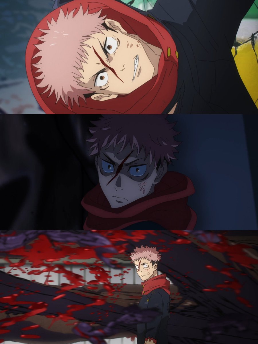 anime_shots's tweet image. YUJI ITADORI