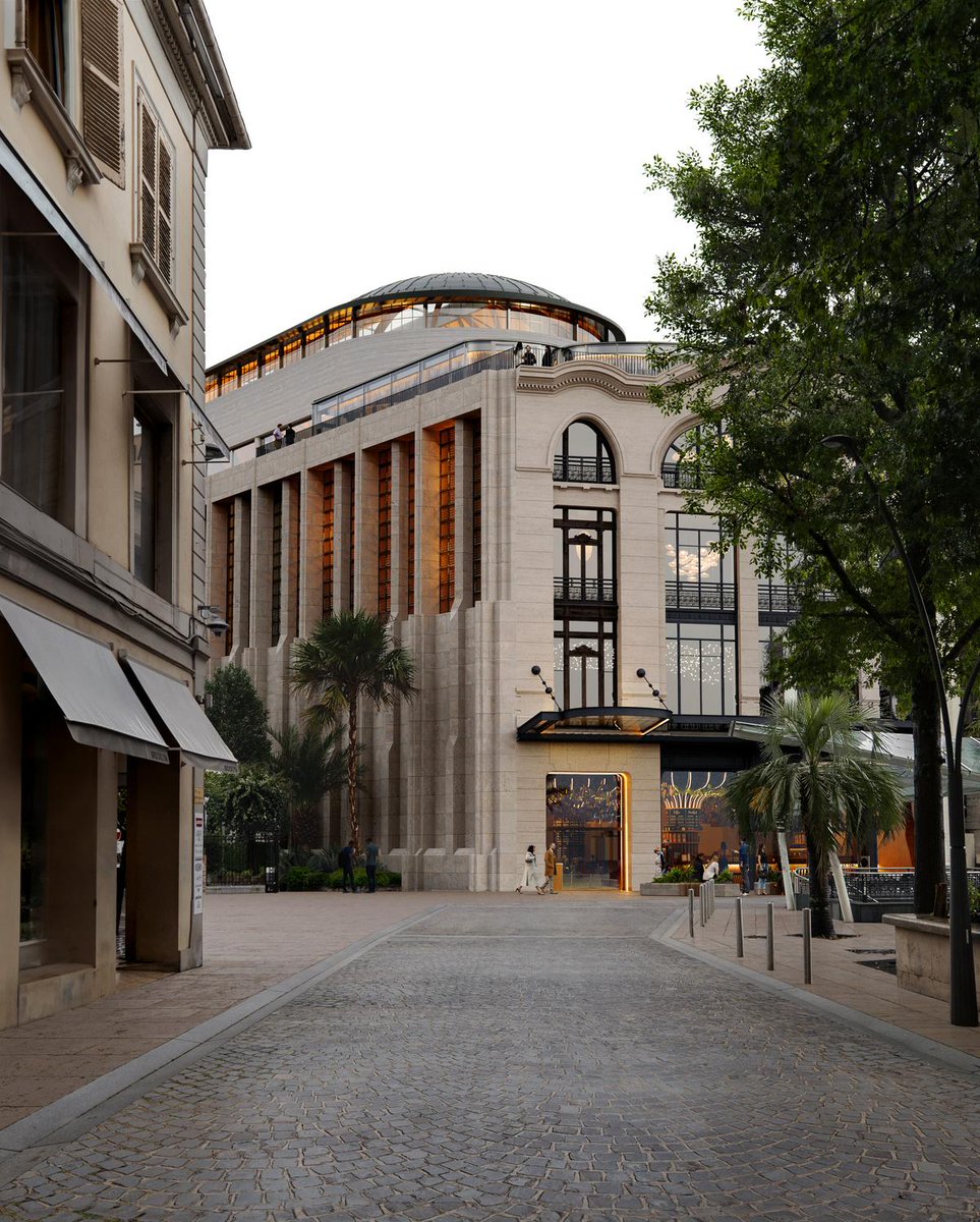 François <a href="/bayrou/">François Bayrou</a> vient de présenter le projet architectural des nouvelles nouvelles galeries. Un très beau projet pour notre belle ville de #Pau 😊😊😊😍