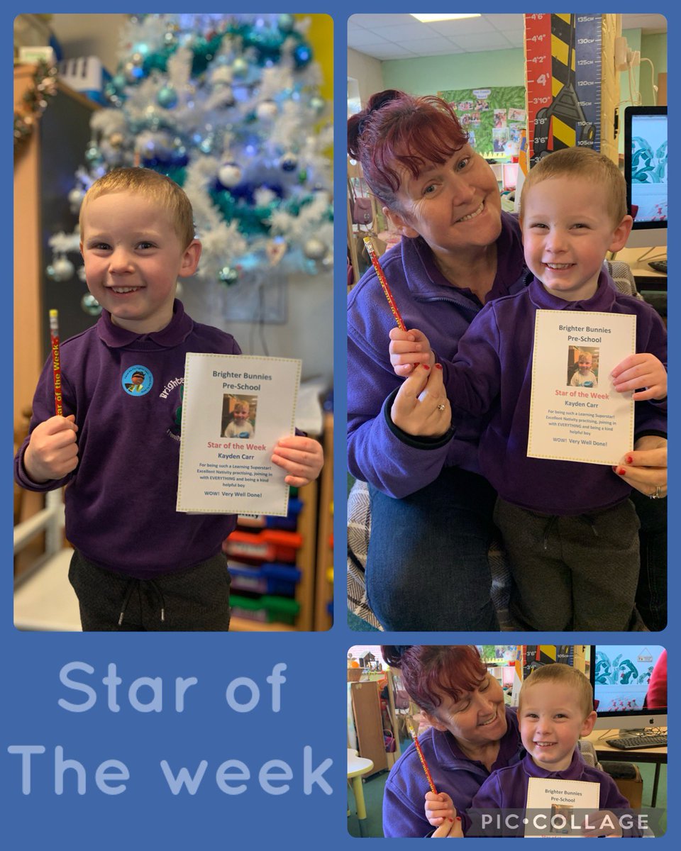 brighterbunnies's tweet image. Kayden is our fabulous #staroftheweek for superb learning all week especially fantastic nativity practising and singing AND being a kind and helpful boy we are SO proud of you 👏 🐰💜❤️ #achiever #EYFS