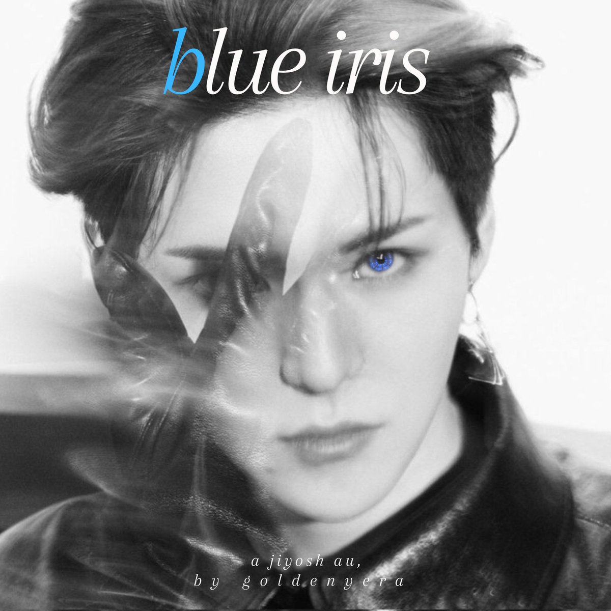 goldenyera's tweet photo. a jiyosh au, 
          ㅡ by goldenyera, 2023. 

                          ☾BLUE IRIS☽

"eyes. those damn eyes fucked me over" https://t.co/8ookJ5GNPL